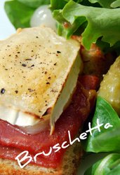 Mediterranean Diet Bruschetta Recipe