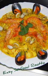 Mediterranean Diet Seafood Risotto Recipe